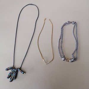 3 beautiful necklaces